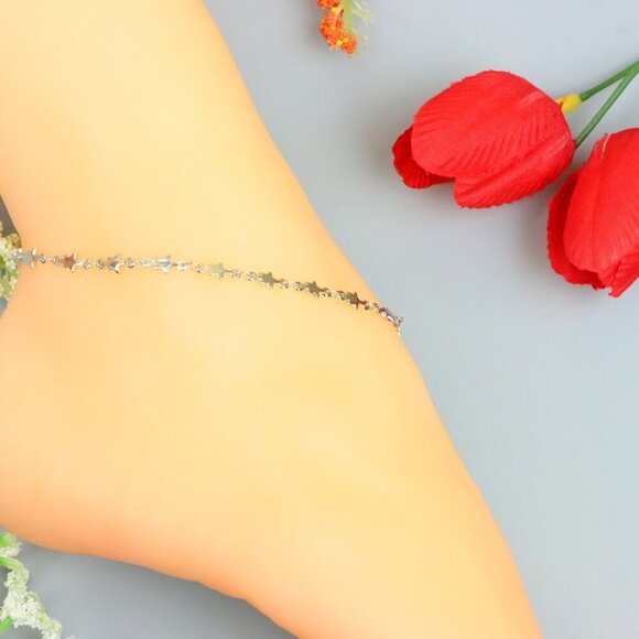 "Handmade Anklet – A Stylish Choice for Women, Thoughtful Gift Idea, EVCH1652 - Picture 2 of 10